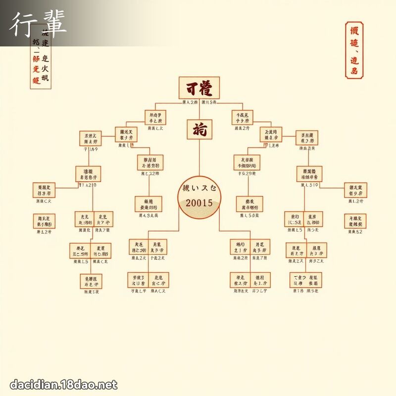 行辈 - 国语大辞典配图