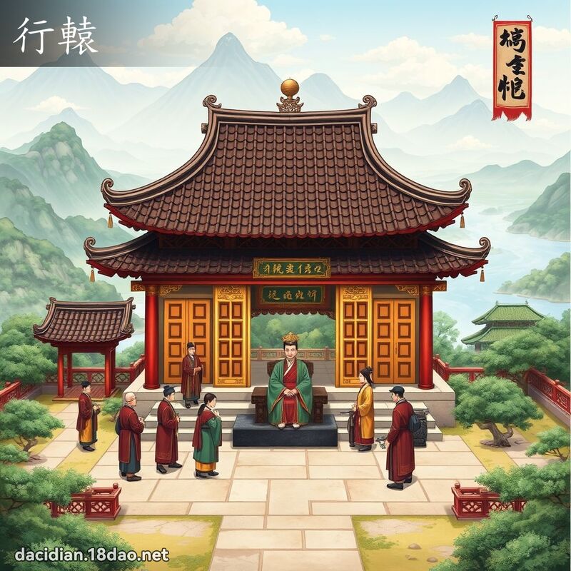 行辕 - 国语大辞典配图