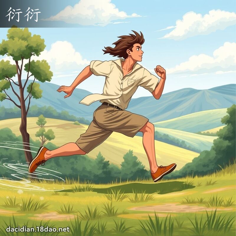衍衍 - 国语大辞典配图