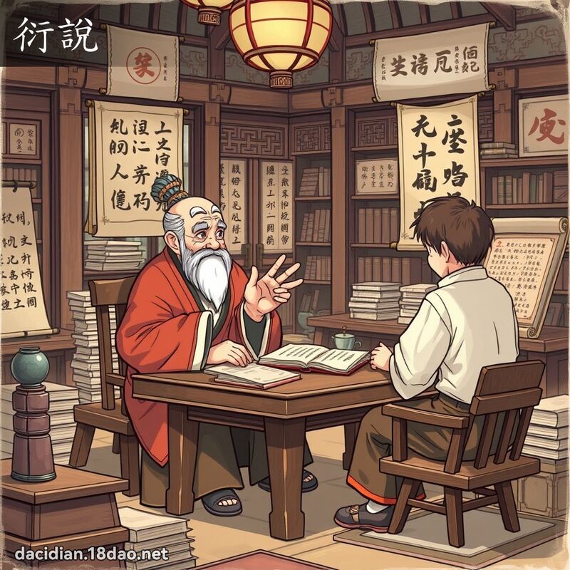衍說 - 國語大辭典配圖