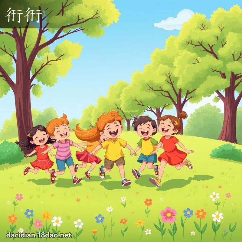 衎衎 - 国语大辞典配图