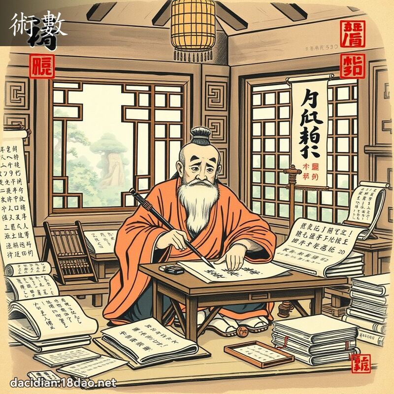 术数 - 国语大辞典配图