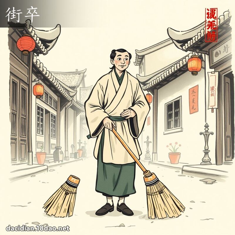 街卒 - 国语大辞典配图