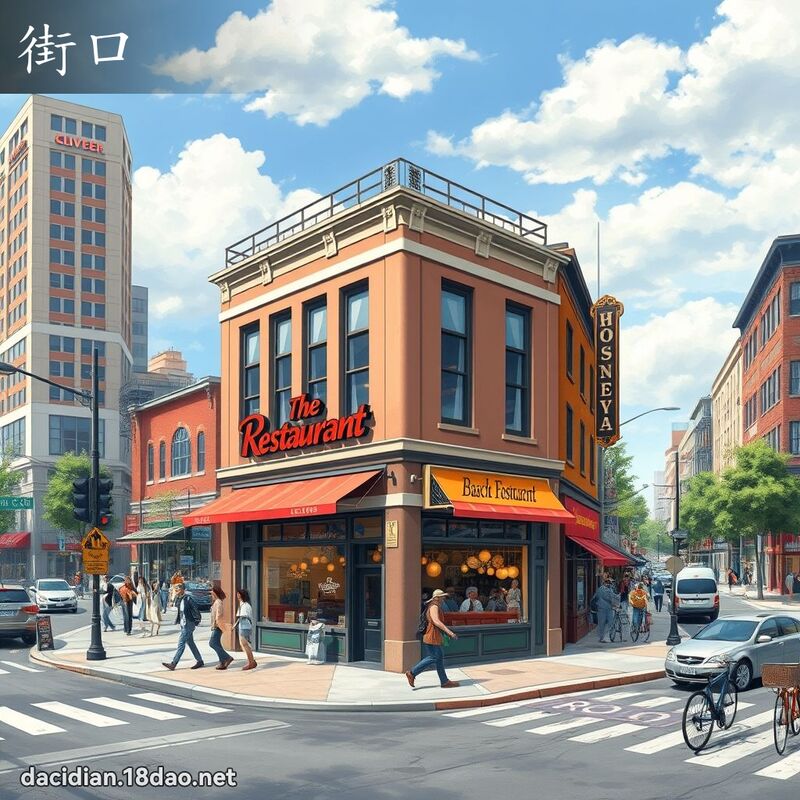 街口 - 国语大辞典配图