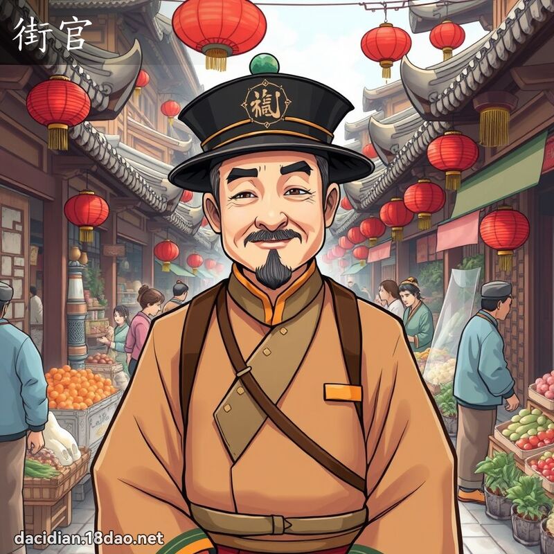街官 - 国语大辞典配图