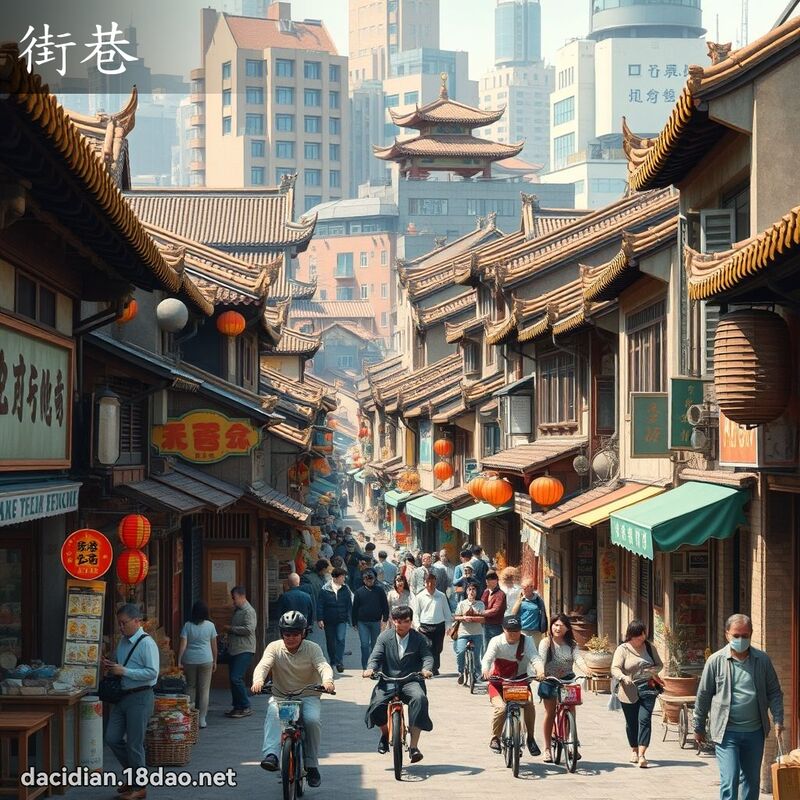街巷 - 国语大辞典配图