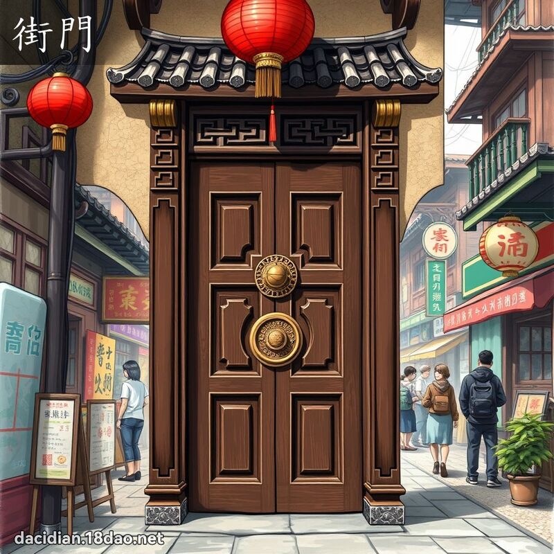 街門 - 國語大辭典配圖
