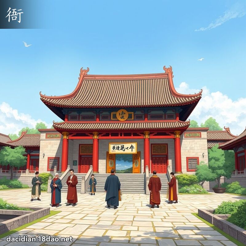 漢字: 衙 (多音字)