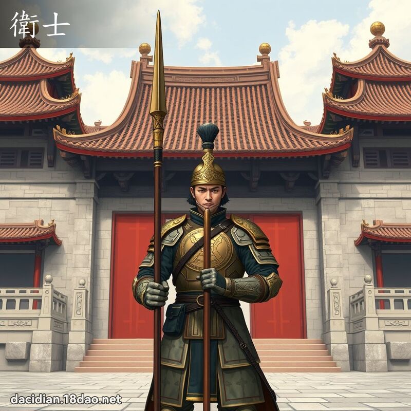 衛士 - 國語大辭典配圖