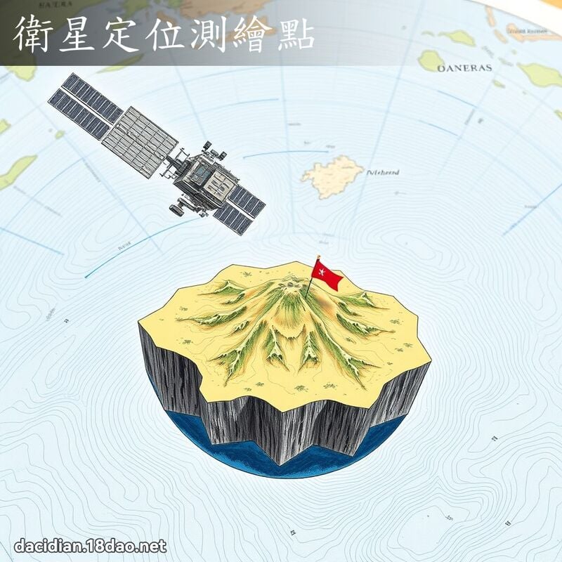 卫星定位测绘点 - 国语大辞典配图