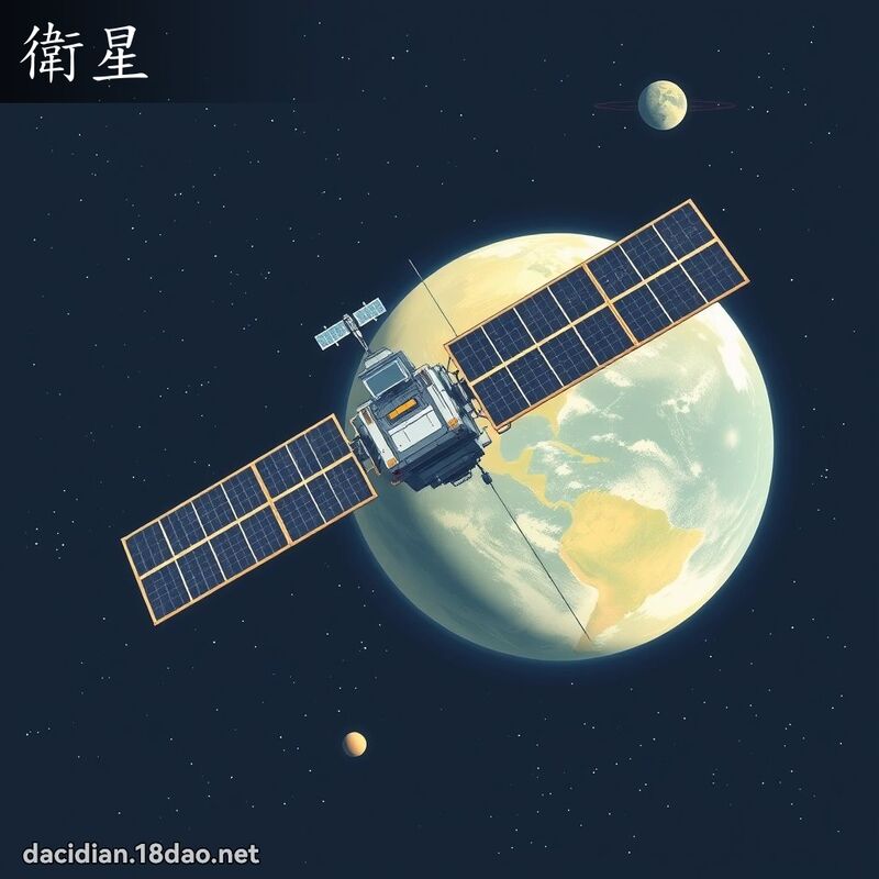 卫星 - 国语大辞典配图
