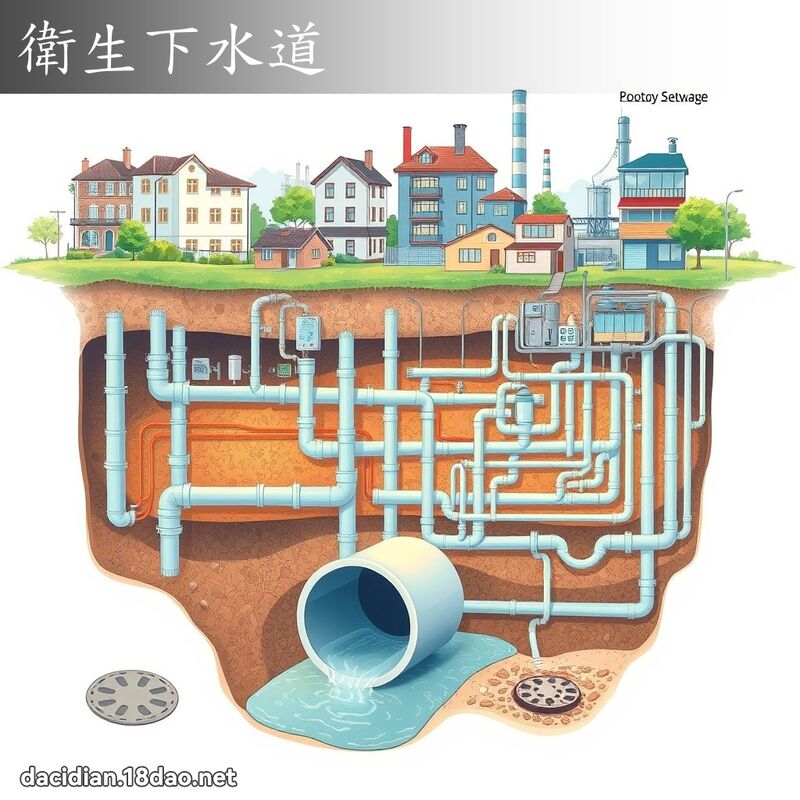卫生下水道 - 国语大辞典配图