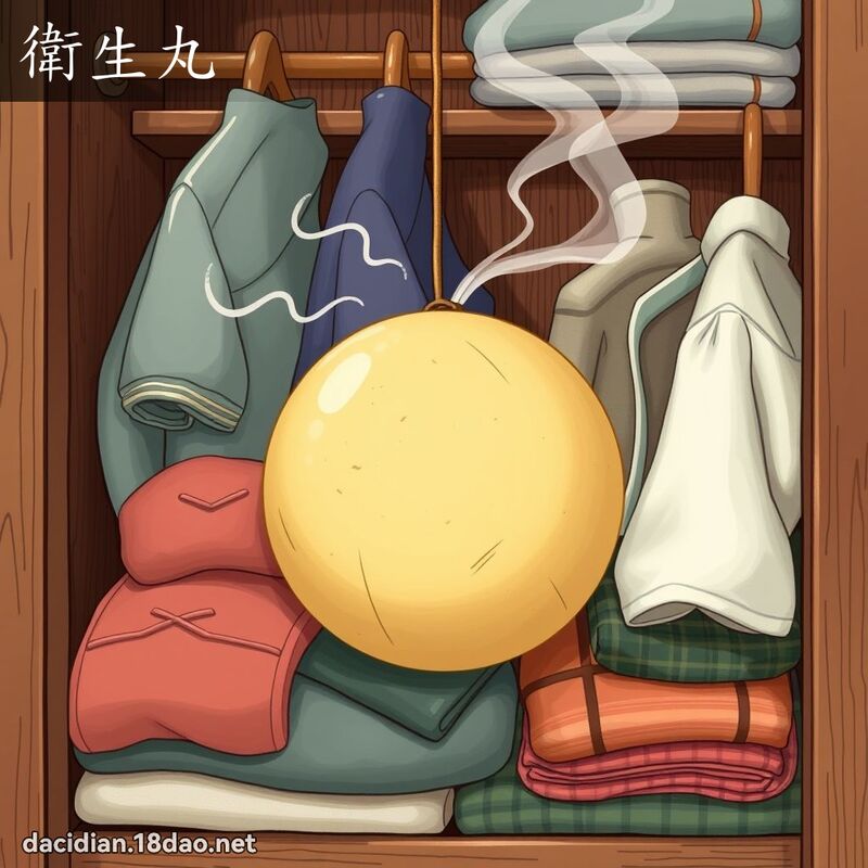 卫生丸 - 国语大辞典配图
