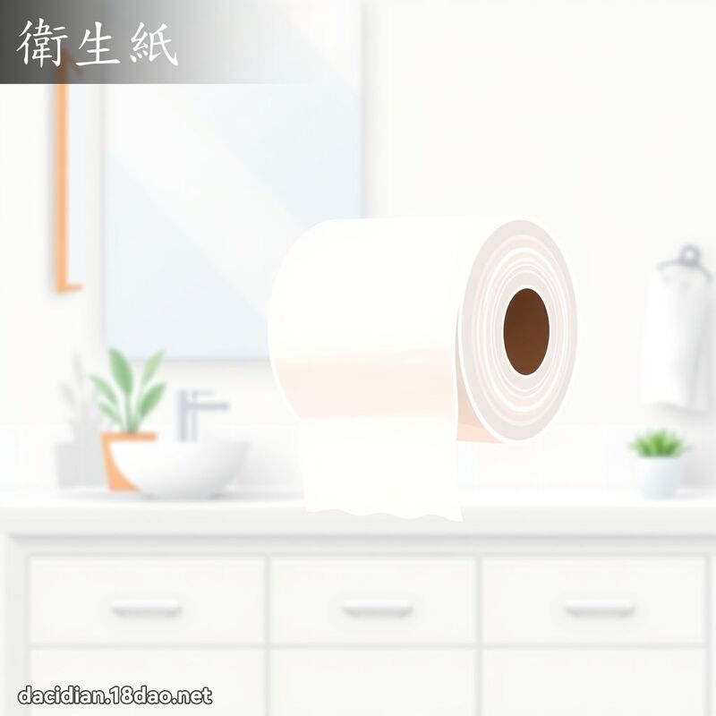 衛生紙 - 國語大辭典配圖