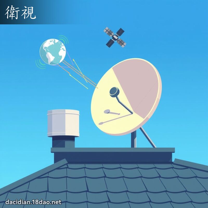 卫视 - 国语大辞典配图