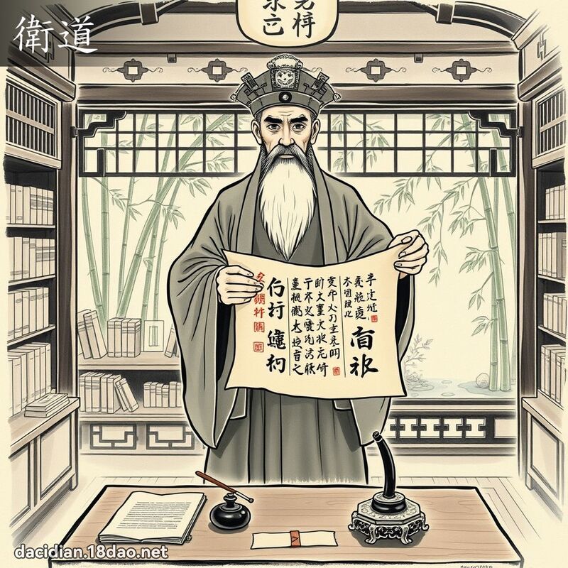 卫道 - 国语大辞典配图