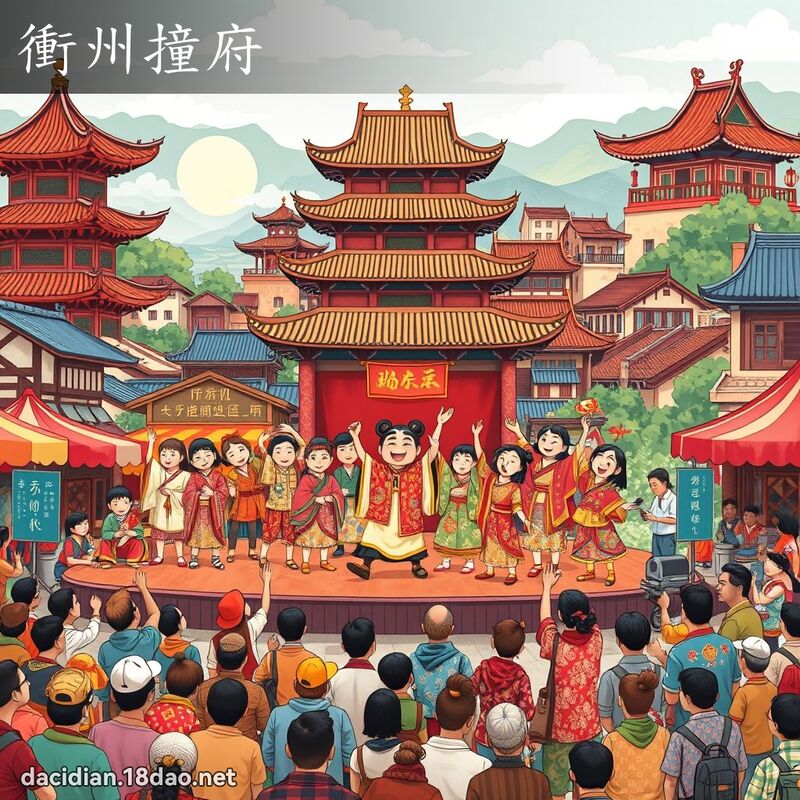 衝州撞府 - 國語大辭典配圖