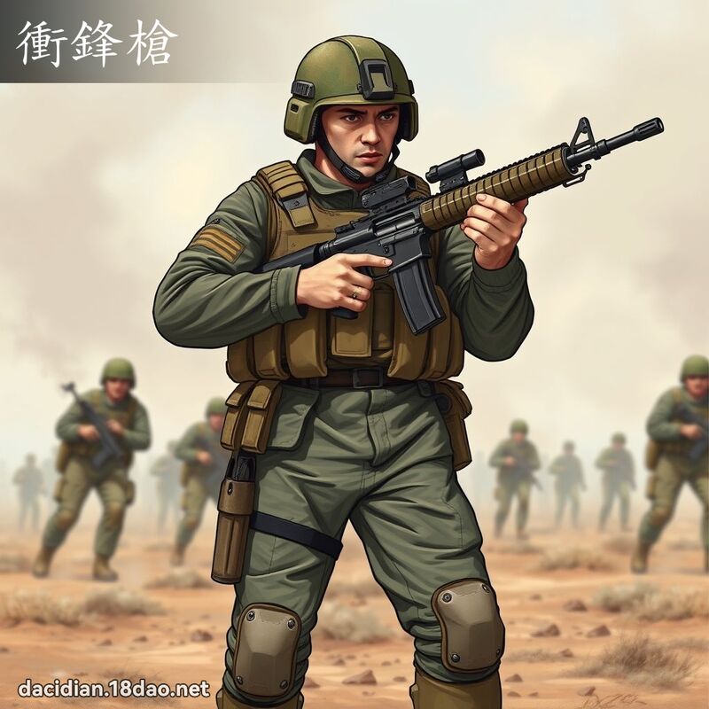 冲锋枪 - 国语大辞典配图