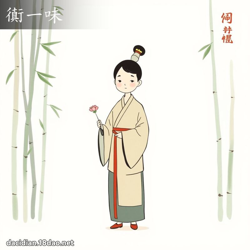 衠一味 - 国语大辞典配图