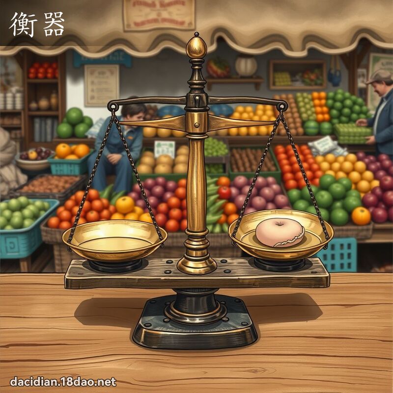 衡器 - 国语大辞典配图