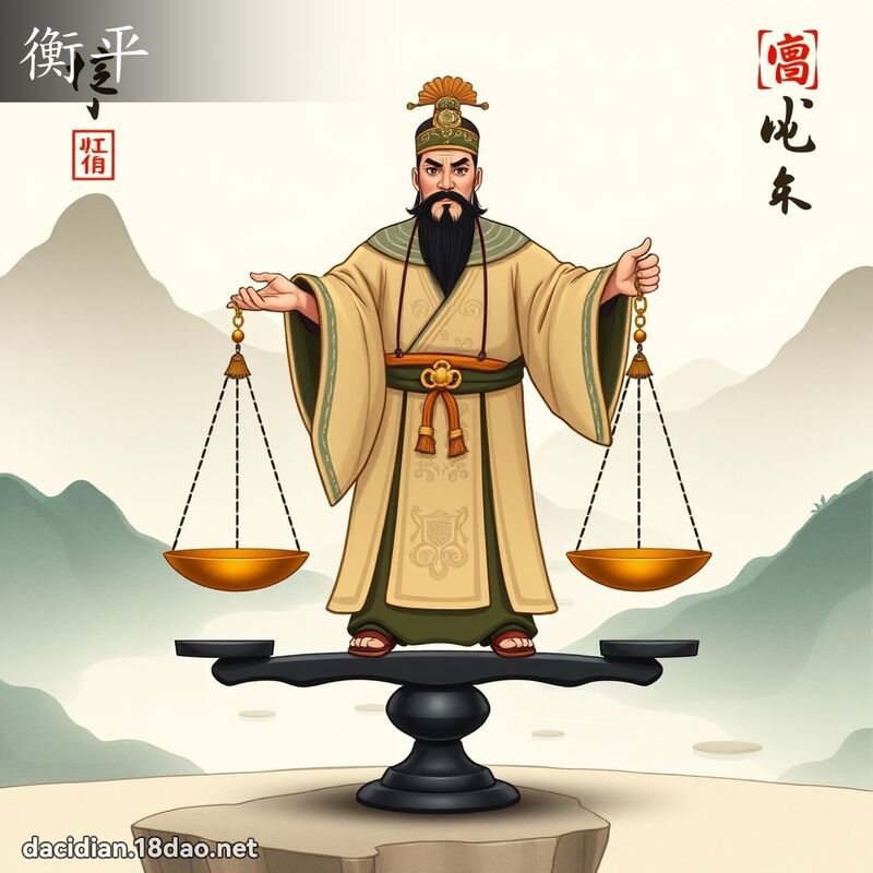 衡平 - 國語大辭典配圖