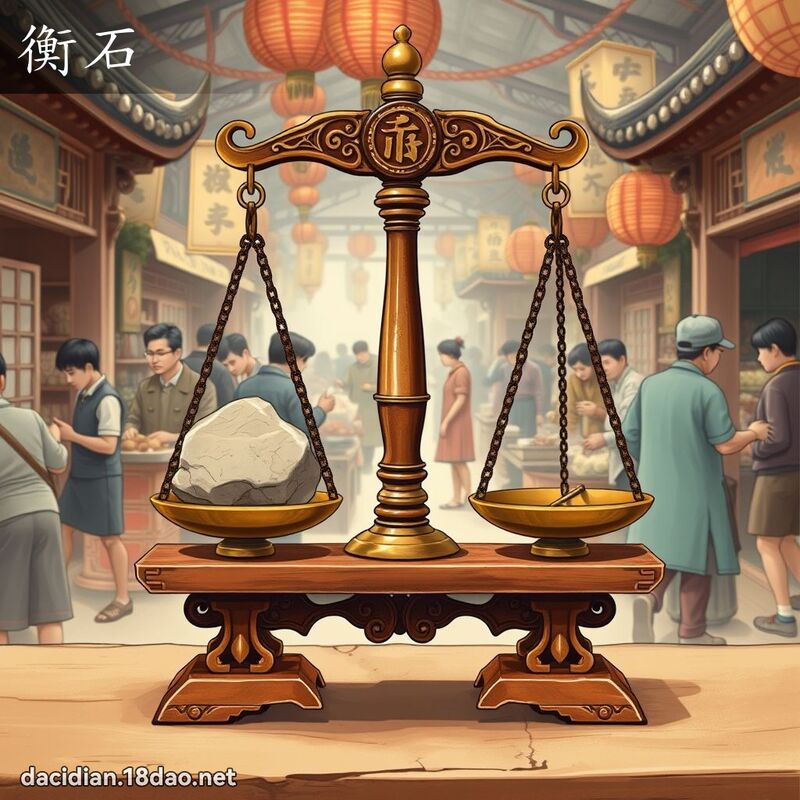 衡石 - 國語大辭典配圖