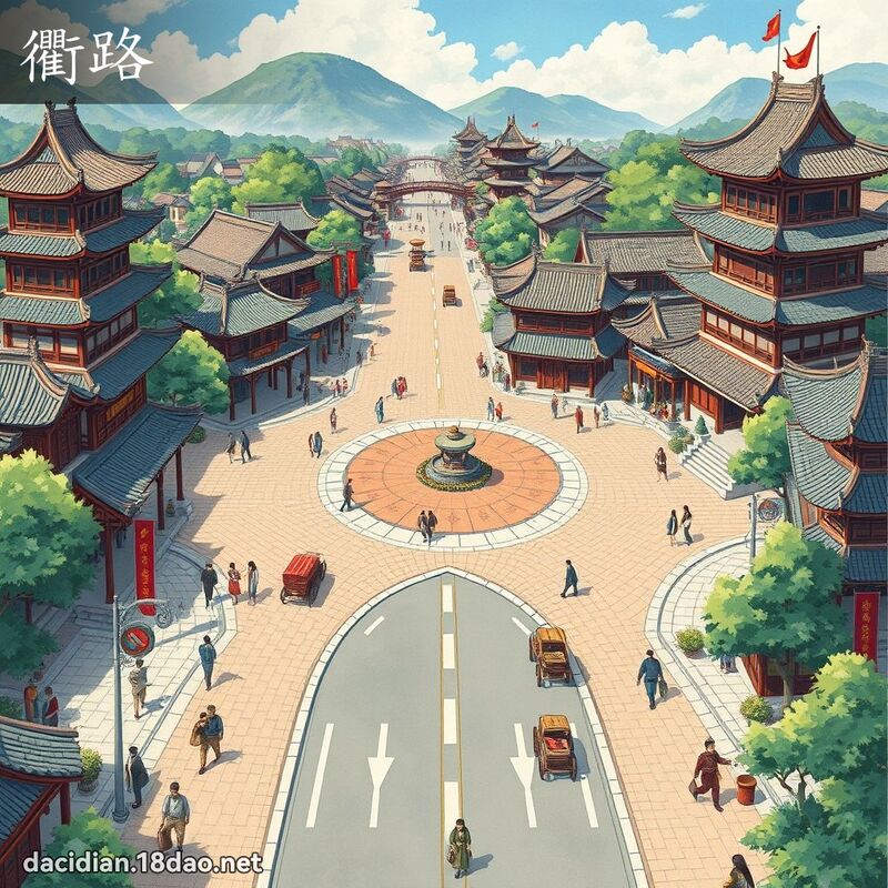 衢路 - 国语大辞典配图