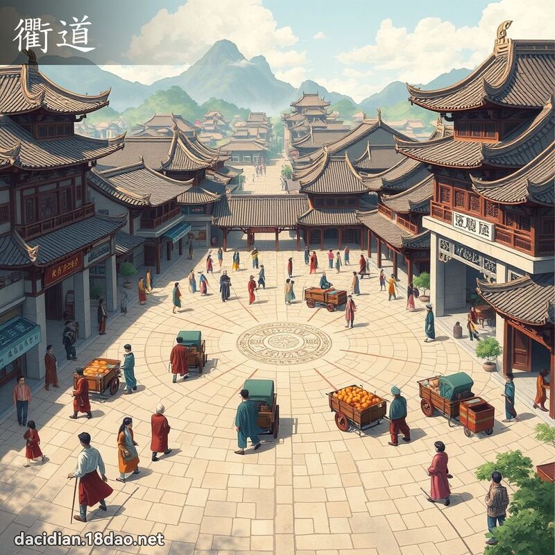 衢道 - 国语大辞典配图