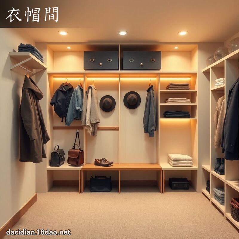 衣帽间 - 国语大辞典配图
