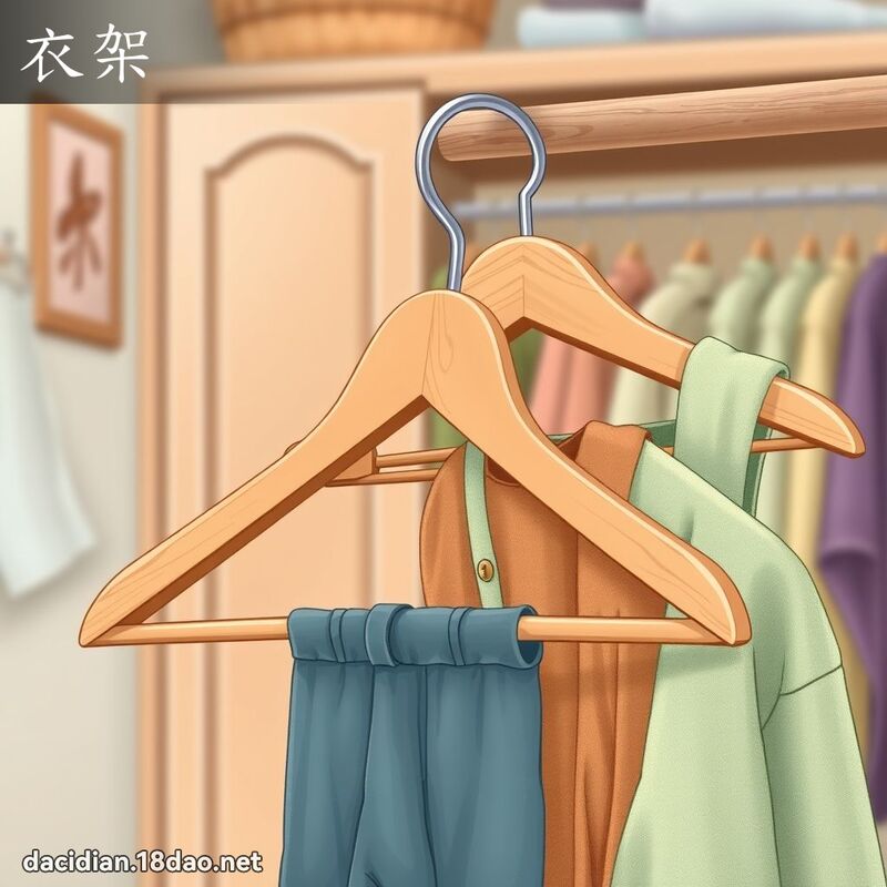 衣架 - 國語大辭典配圖