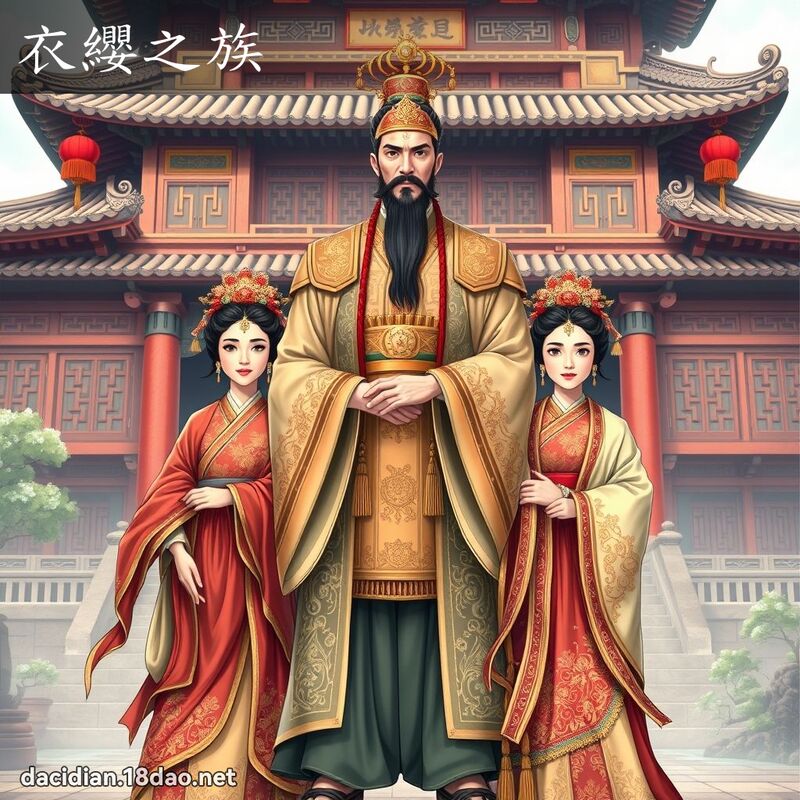 衣纓之族 - 國語大辭典配圖