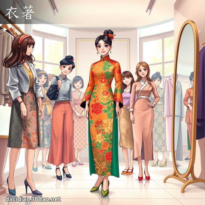 衣著 - 國語大辭典配圖