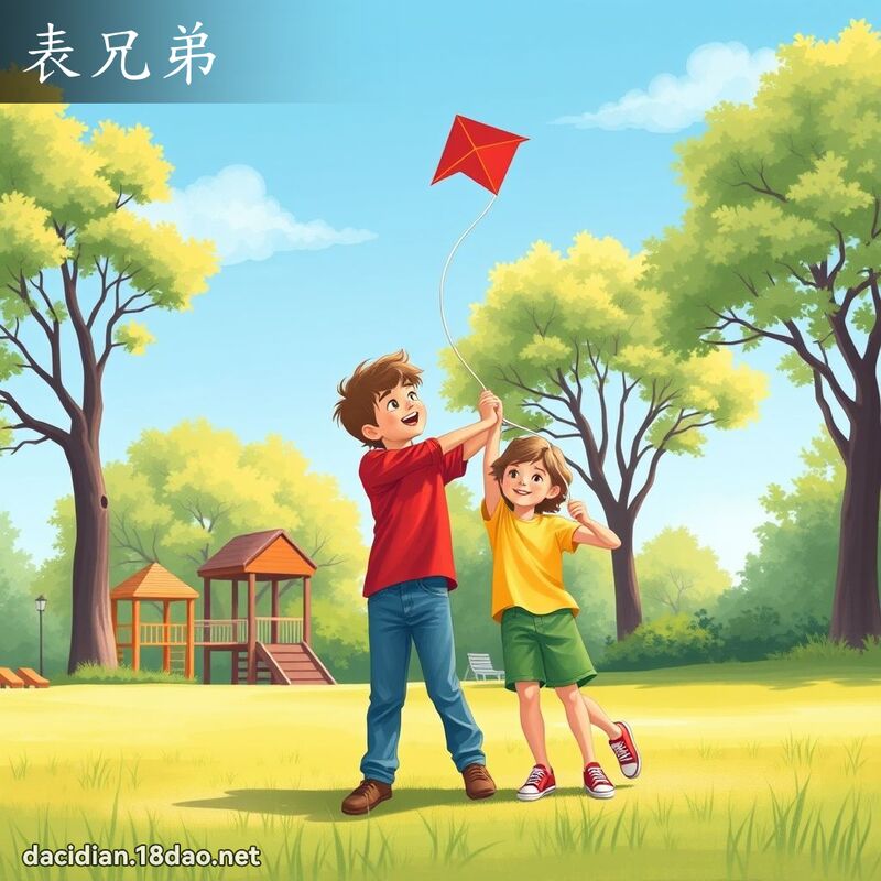 表兄弟 - 国语大辞典配图