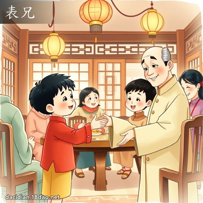 表兄 - 國語大辭典配圖