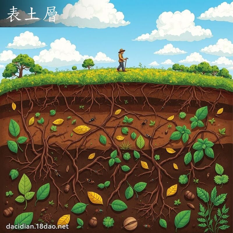 表土層 - 國語大辭典配圖