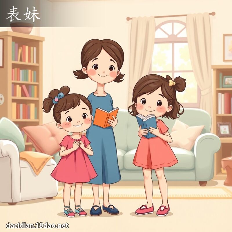 表妹 - 國語大辭典配圖