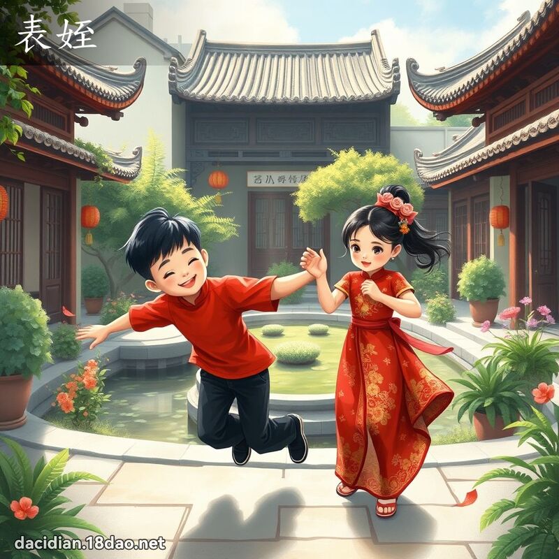 表姪 - 国语大辞典配图