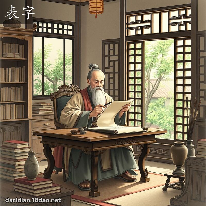 表字 - 国语大辞典配图