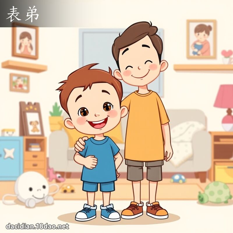 表弟 - 國語大辭典配圖