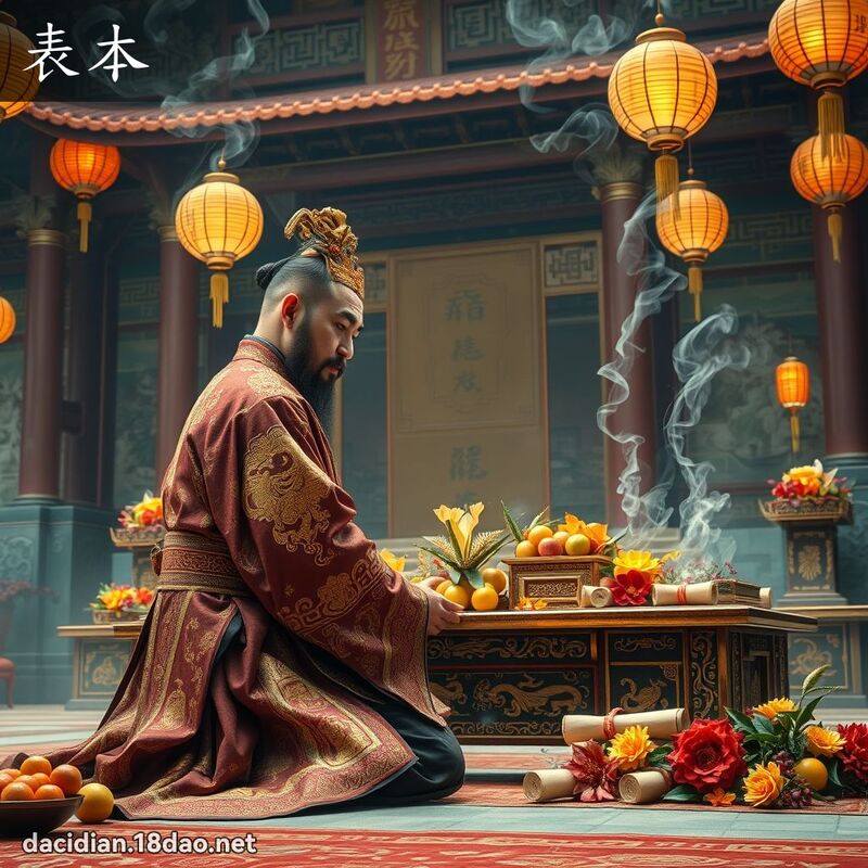 表本 - 國語大辭典配圖