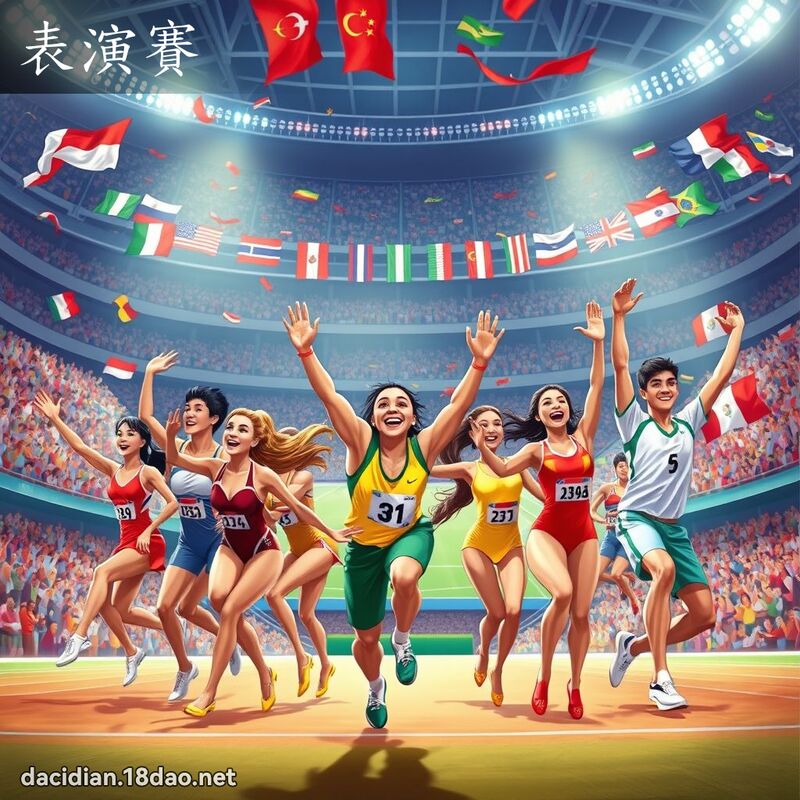 表演赛 - 国语大辞典配图