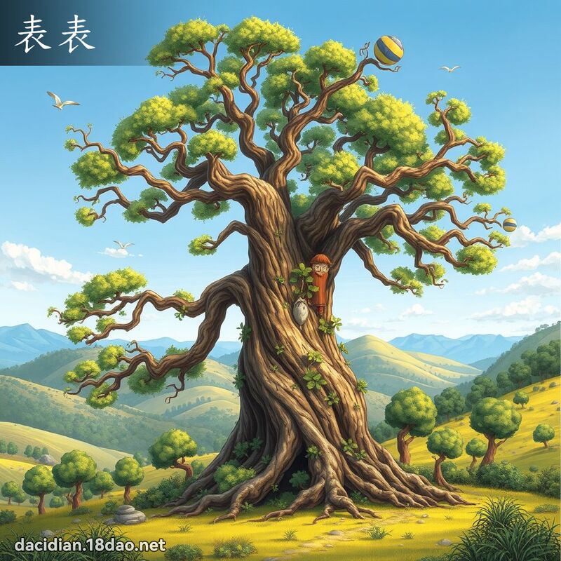 表表 - 国语大辞典配图