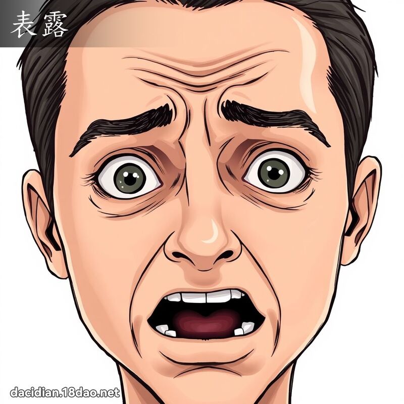 表露 - 國語大辭典配圖