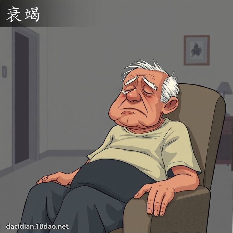 衰竭 - 國語大辭典配圖