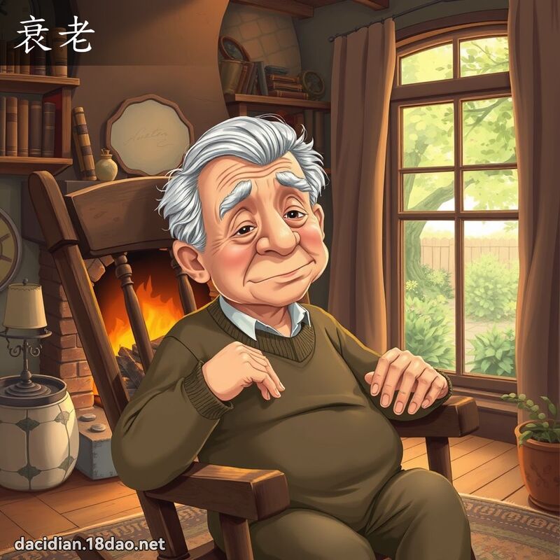 衰老 - 國語大辭典配圖