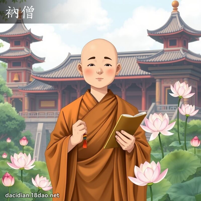 衲僧 - 國語大辭典配圖
