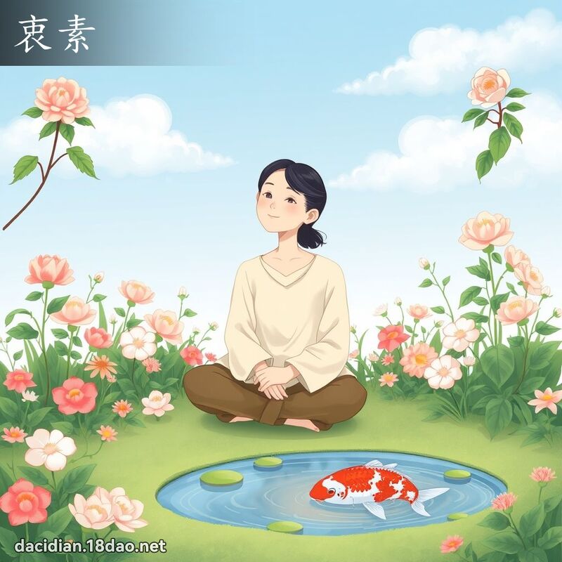 衷素 - 國語大辭典配圖