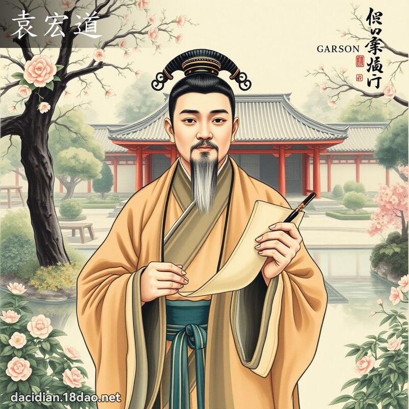 袁宏道 - 國語大辭典配圖