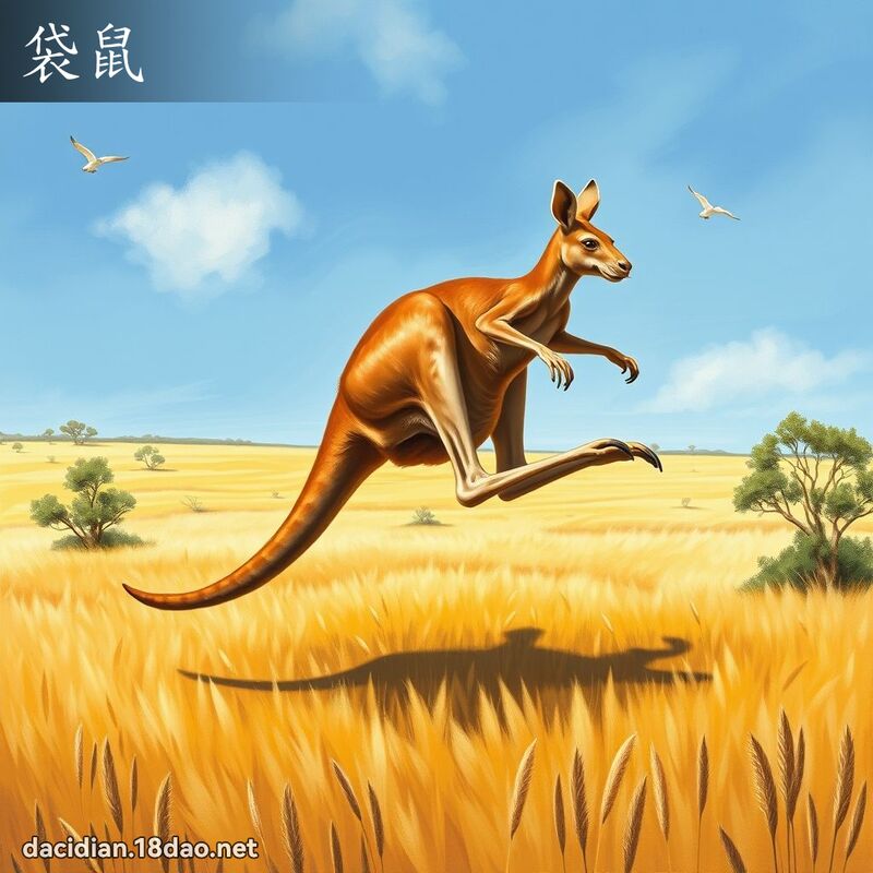 袋鼠 - 国语大辞典配图