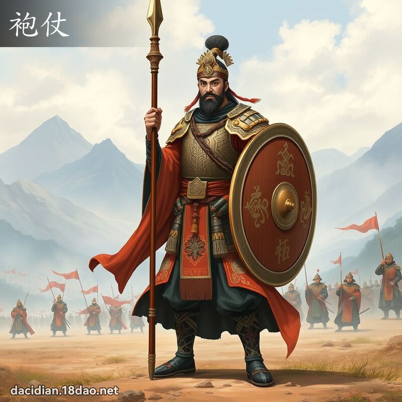 袍仗 - 国语大辞典配图